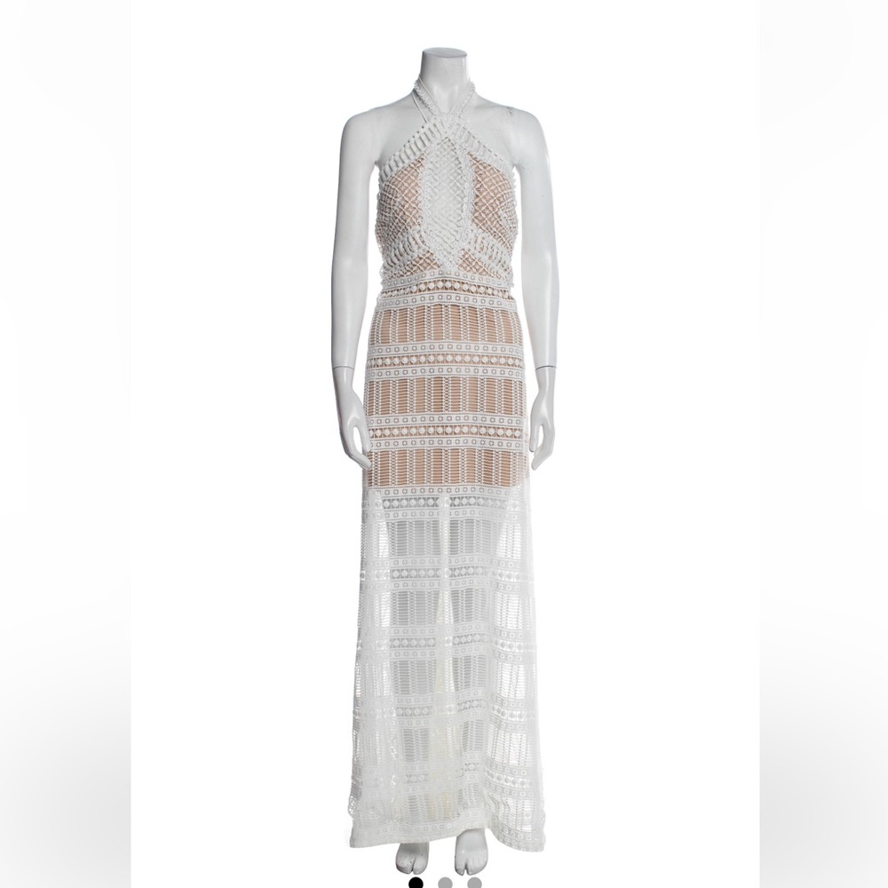 Ivory/ nude jovani dress